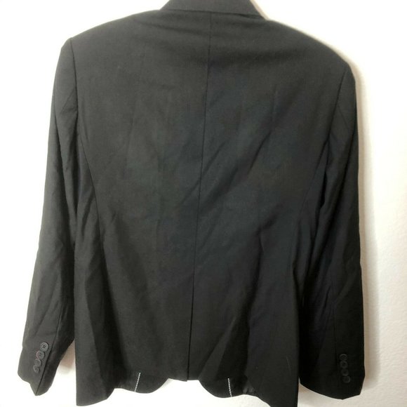 Uninukoo Men's Men's Slim Fit One Button Notch Lap - Picture 2 of 6